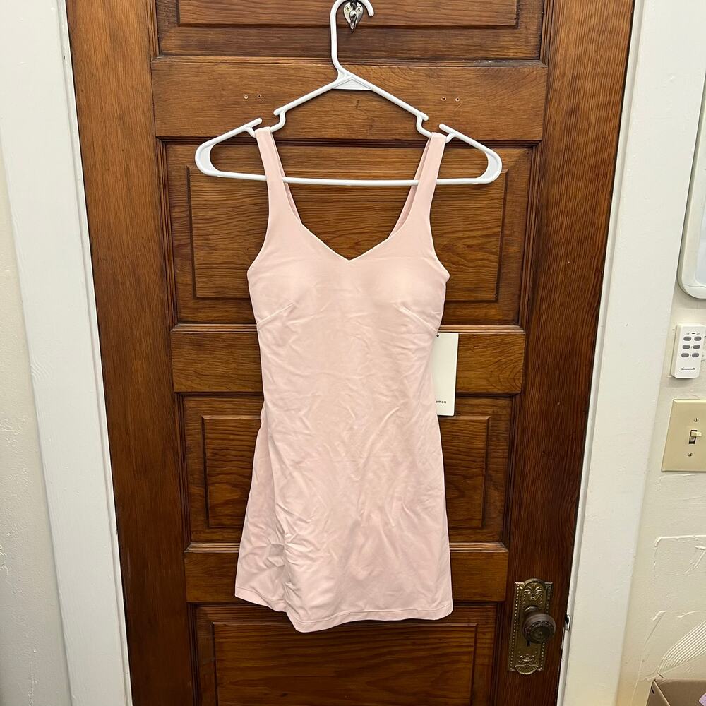 Lululemon Align Dress Flush Pink sz 2 NWT's Flush Pink $148 W1EIOS